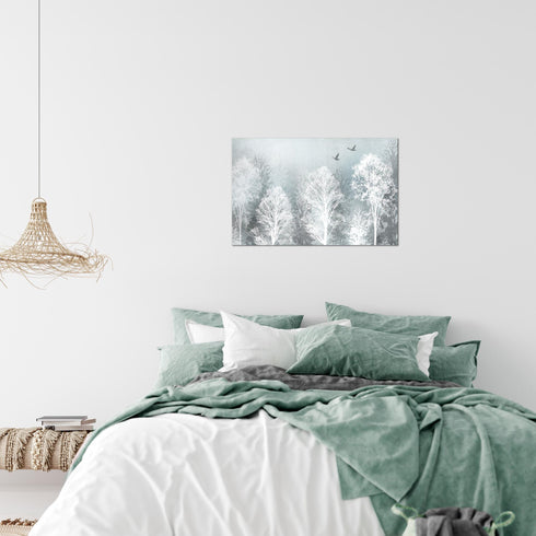 Wandbilder Wohnzimmer XXL Wald Moderne Bilder Abstrakt